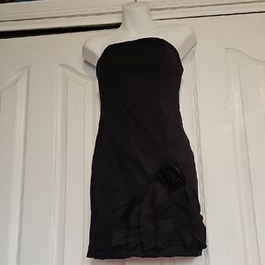 Cache Vintage Strapless Cocktail Dress Sz 6 EUC
